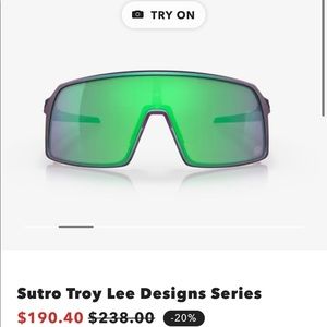 Oakley Sutro Sunglasses, NWT, XL